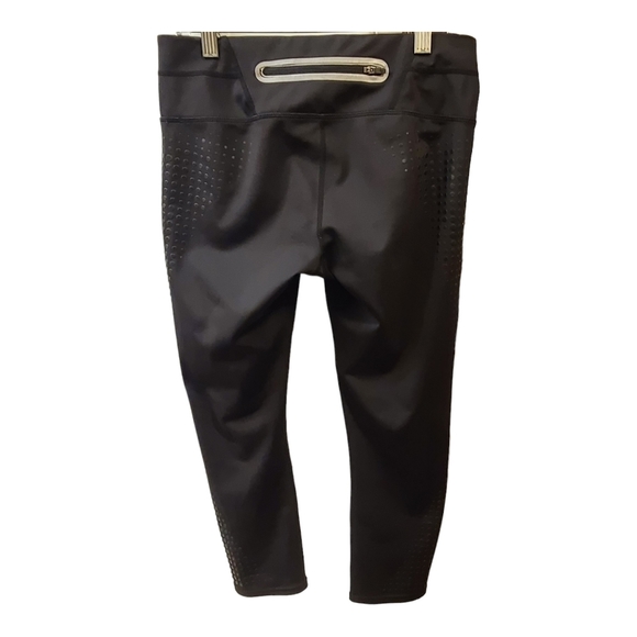 ATHLETA Size Small Sonar Black Capri Legging Pant Crop Yoga Tight - Picture 3 of 9